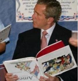 Bush book upside down.JPG