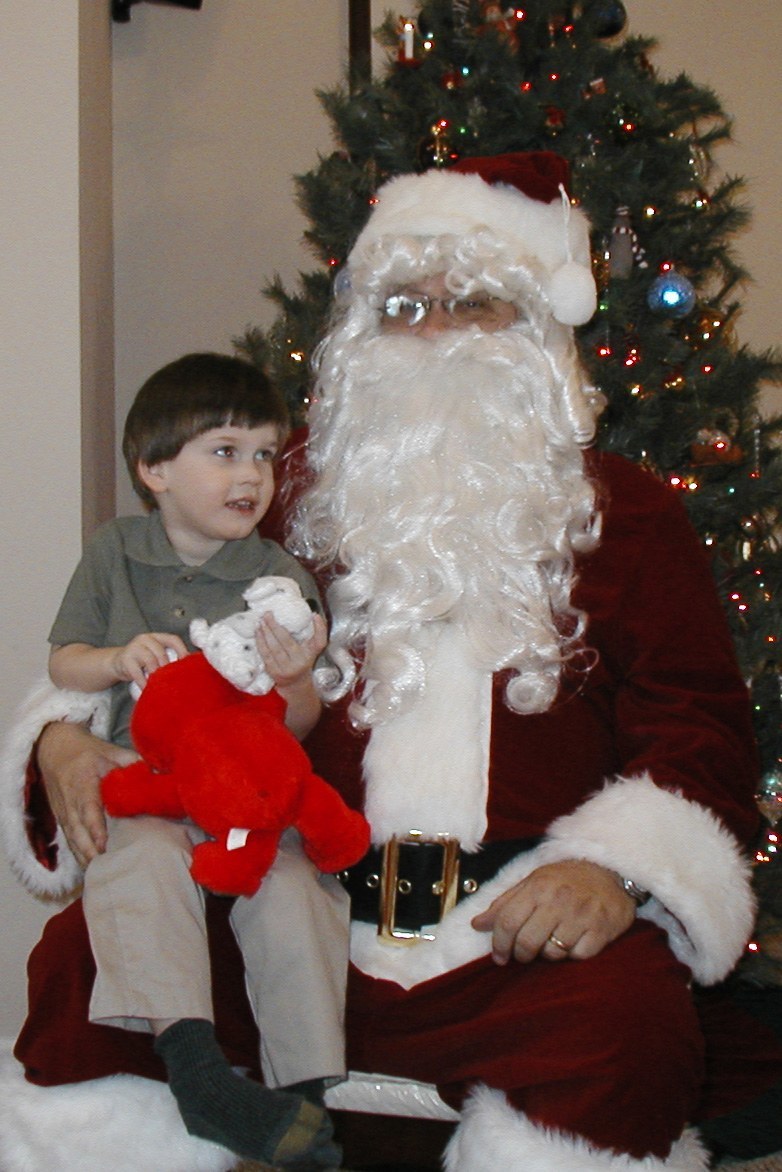 Camden holding Elmo and Grannys dog 1.jpg