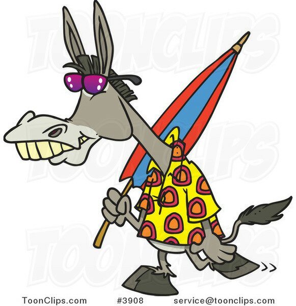 cartoon-summer-donkey-carrying-a-beach-umbrella-by-ron-leishman-3908.jpg