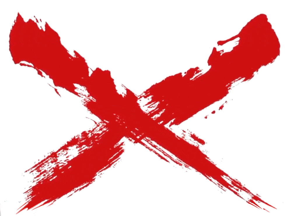 Как зачеркнуть картинку в презентации