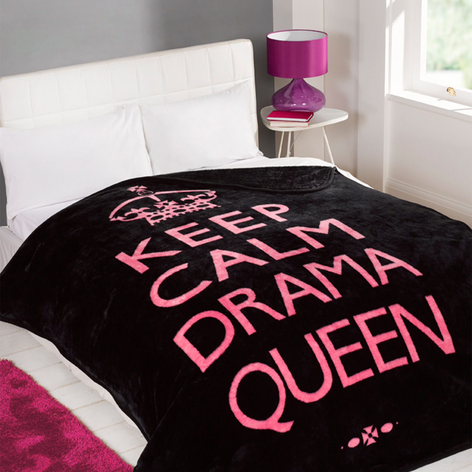 Drama Queen - Keep Calm Blanket and Bed.jpg
