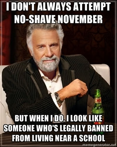 November Is No Shave Month. I'm Onboard With That! | UPS Discussions |  BrownCafe - UPSers talking about UPS - Not endorsed by UPS - Est. 1999