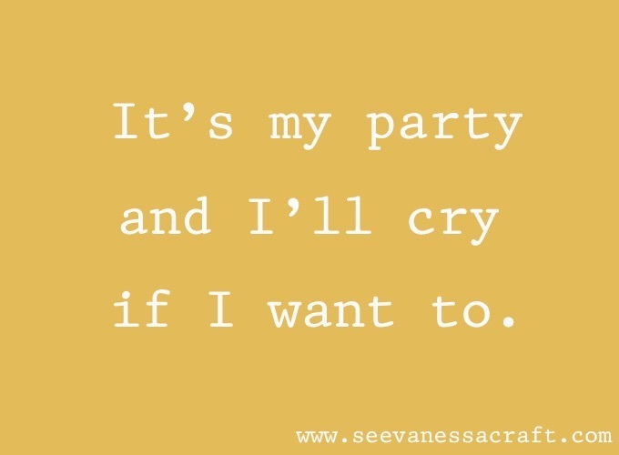 I want to be cry