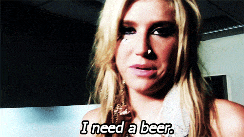 Kesha-I-need-a-beer.gif
