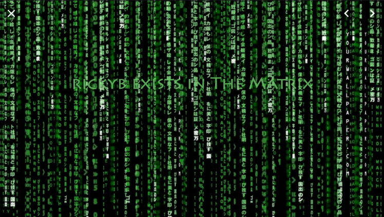 MATRIX - rickb exists in The Matrix.jpg