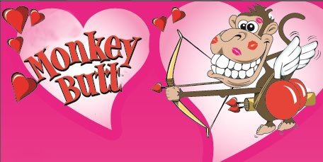Monkey Butt Cupid with hearts.jpg