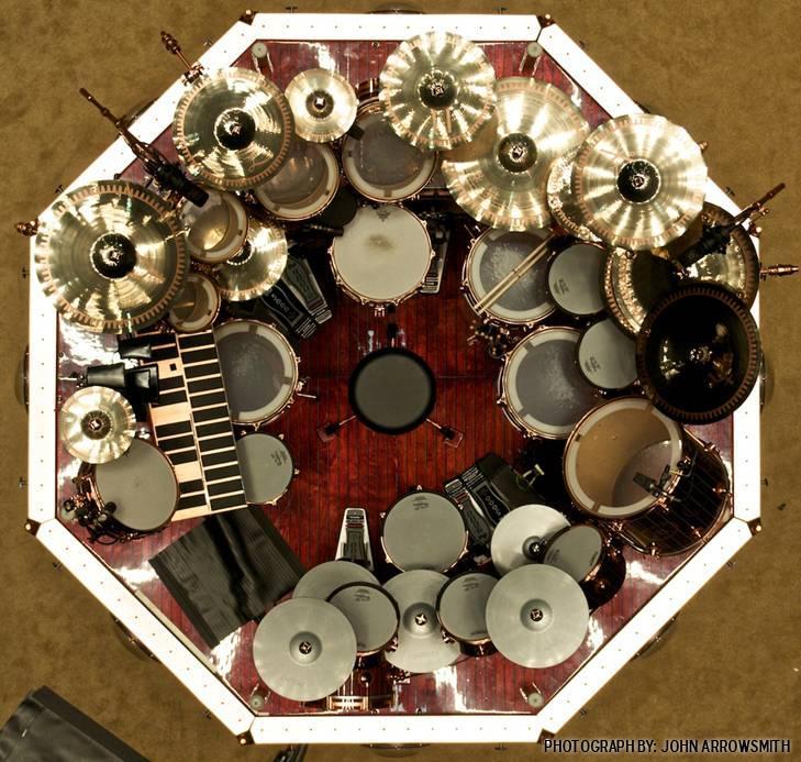 Neil Peart’s drum set.jpg