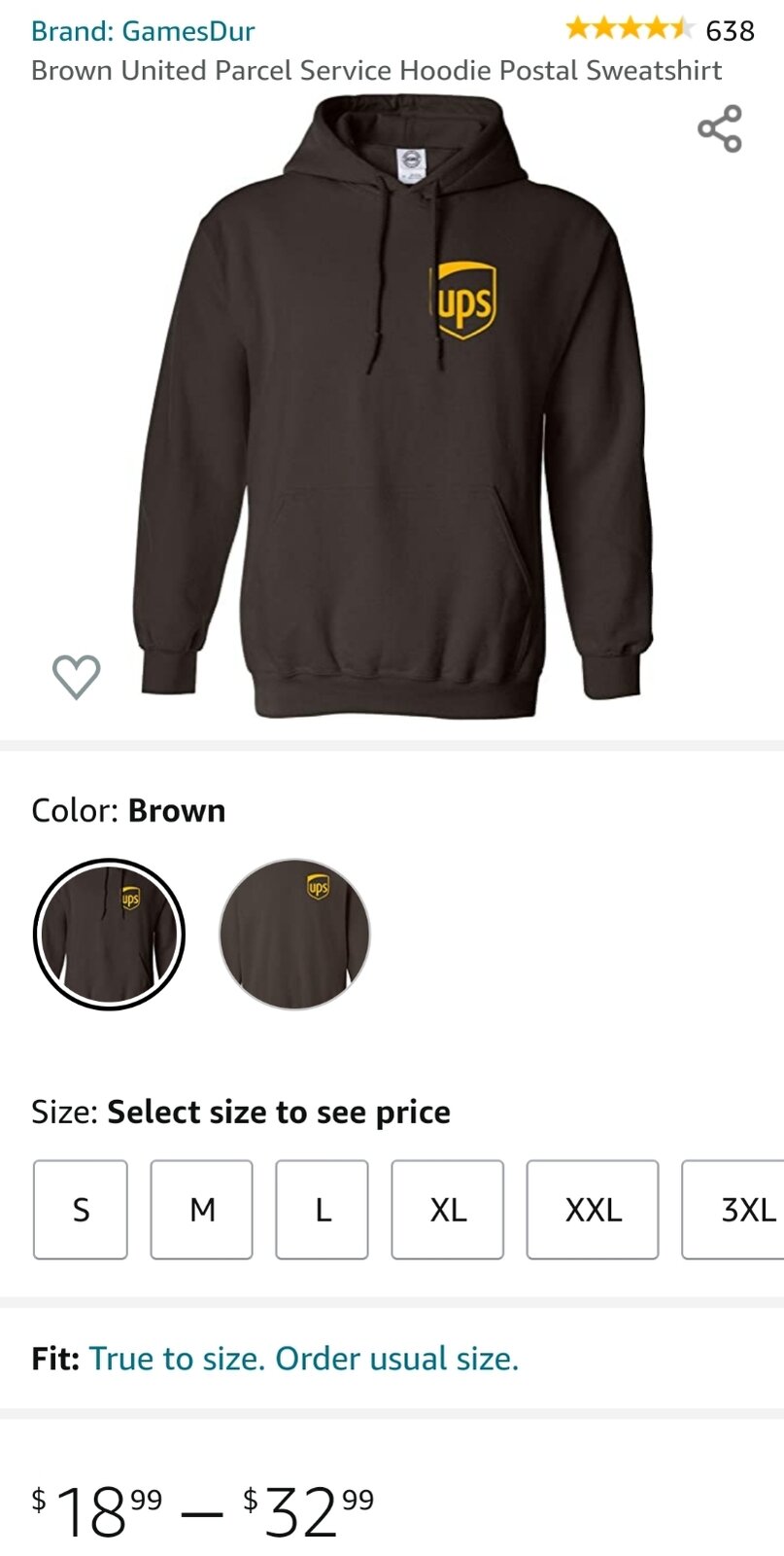 Brown Hoodies | UPS Discussions | BrownCafe - UPSers talking about UPS ...