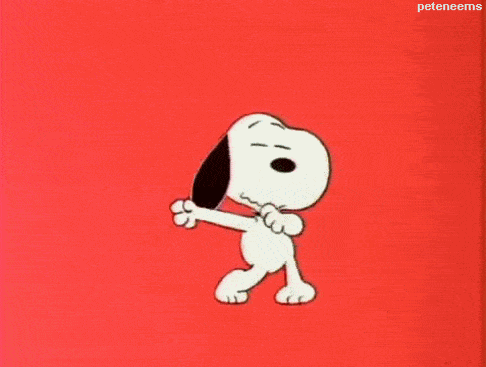 Snoopy dance.gif