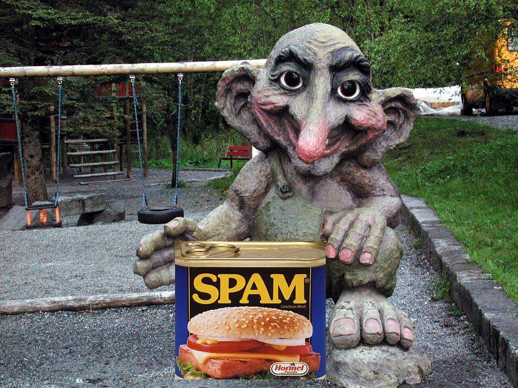 Troll with Spam.JPG